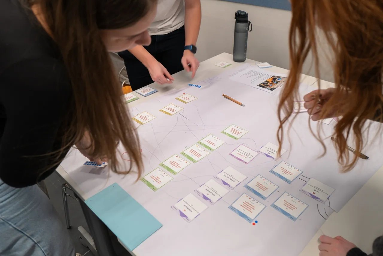 STANDWERT Karten beim Workshop
